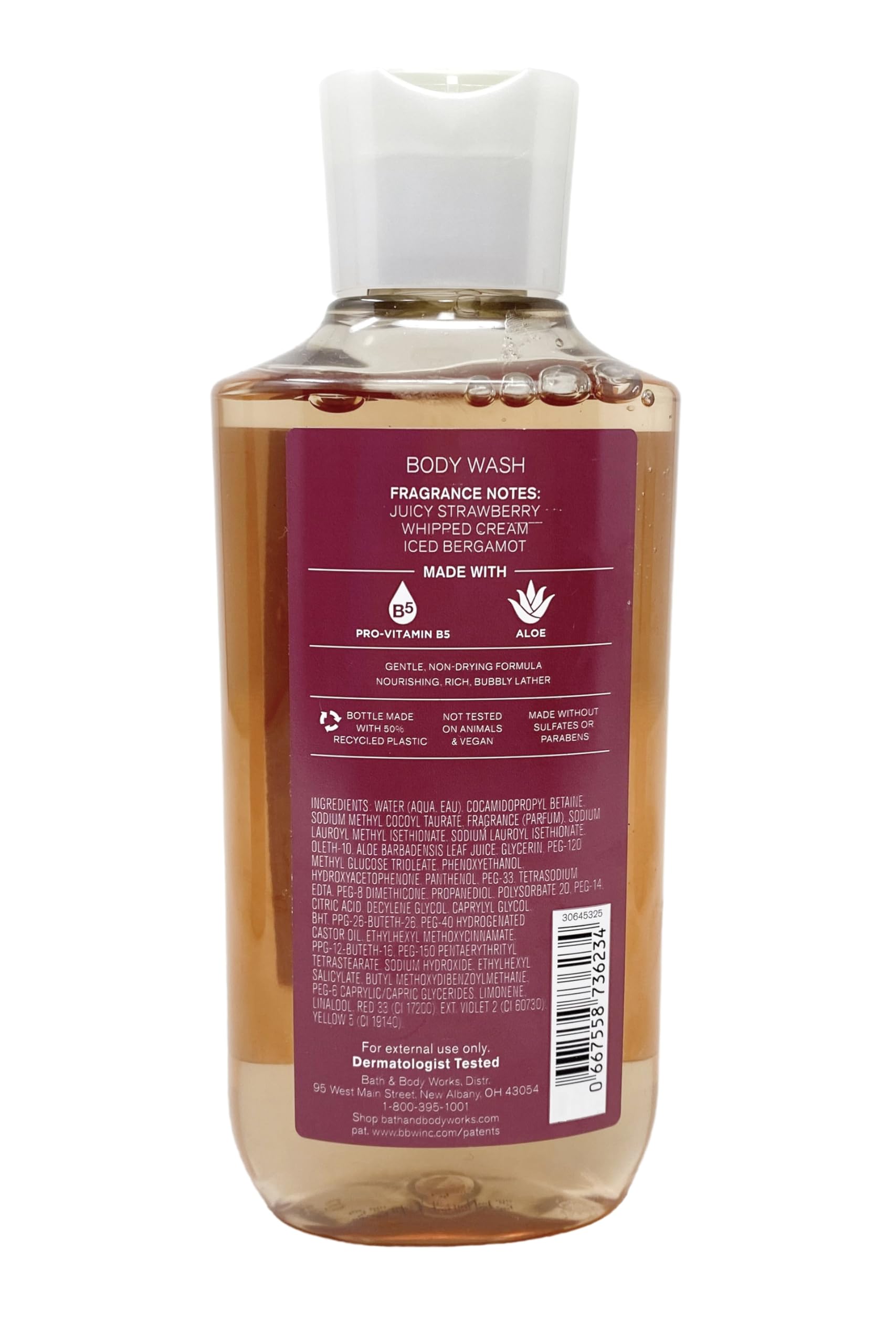 Bath & Body Works Strawberry Snowflakes Gift Set - Himalayan Salt Soap, Body Wash & Lotion Duo (Full Size) - Perfect for Holiday Gifts & Self-Care Pampering
