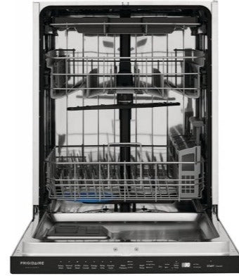 Frigidaire Gallery 24 Inch Built-In Dishwasher with Smudge-Proof Stainless Steel Finish - FGIP2479SF | Perfect for Modern Kitchens & Busy Households