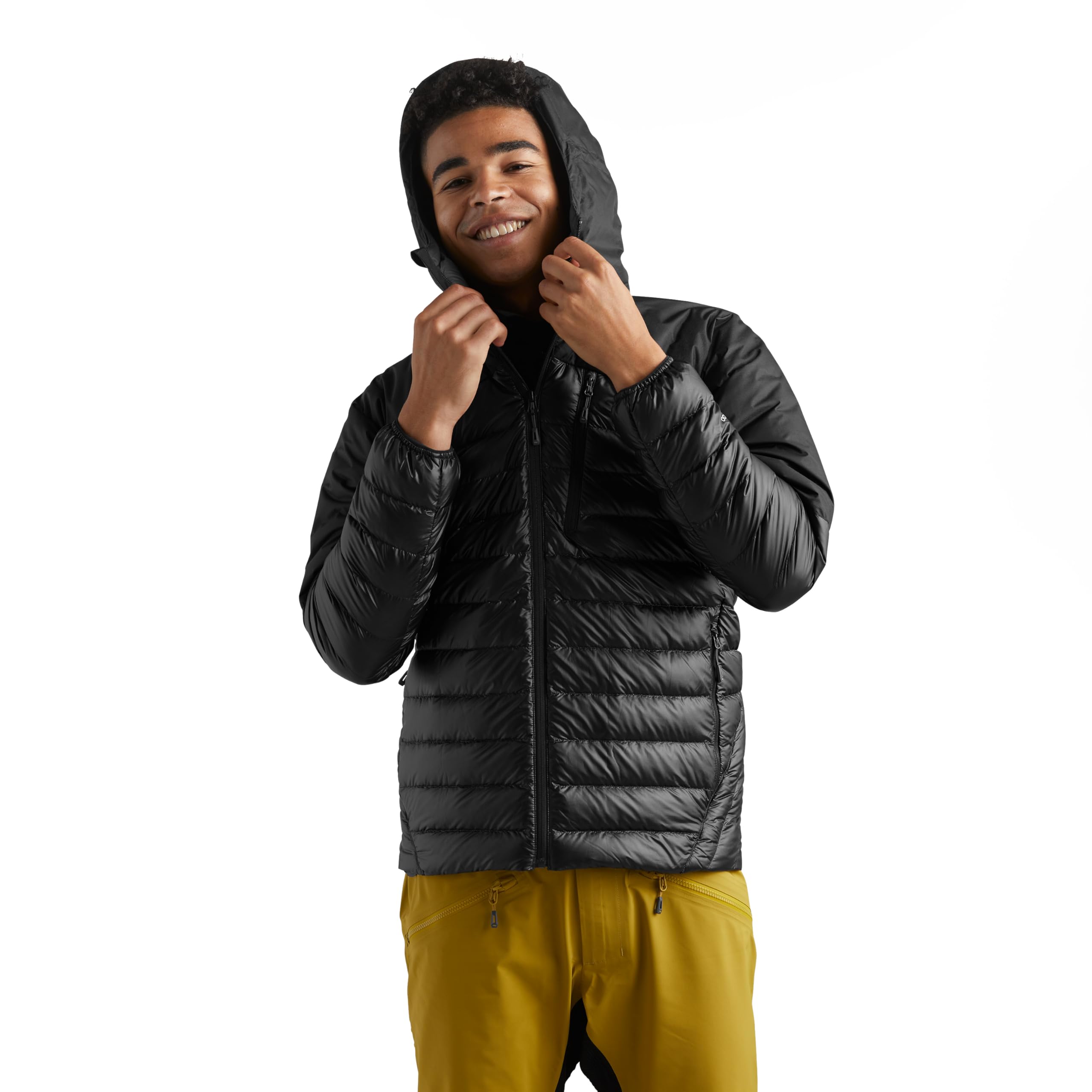 Outdoor Research Men's Helium Down Hoodie - Lightweight Waterproof Winter Jacket for Hiking, Camping & Outdoor Adventures