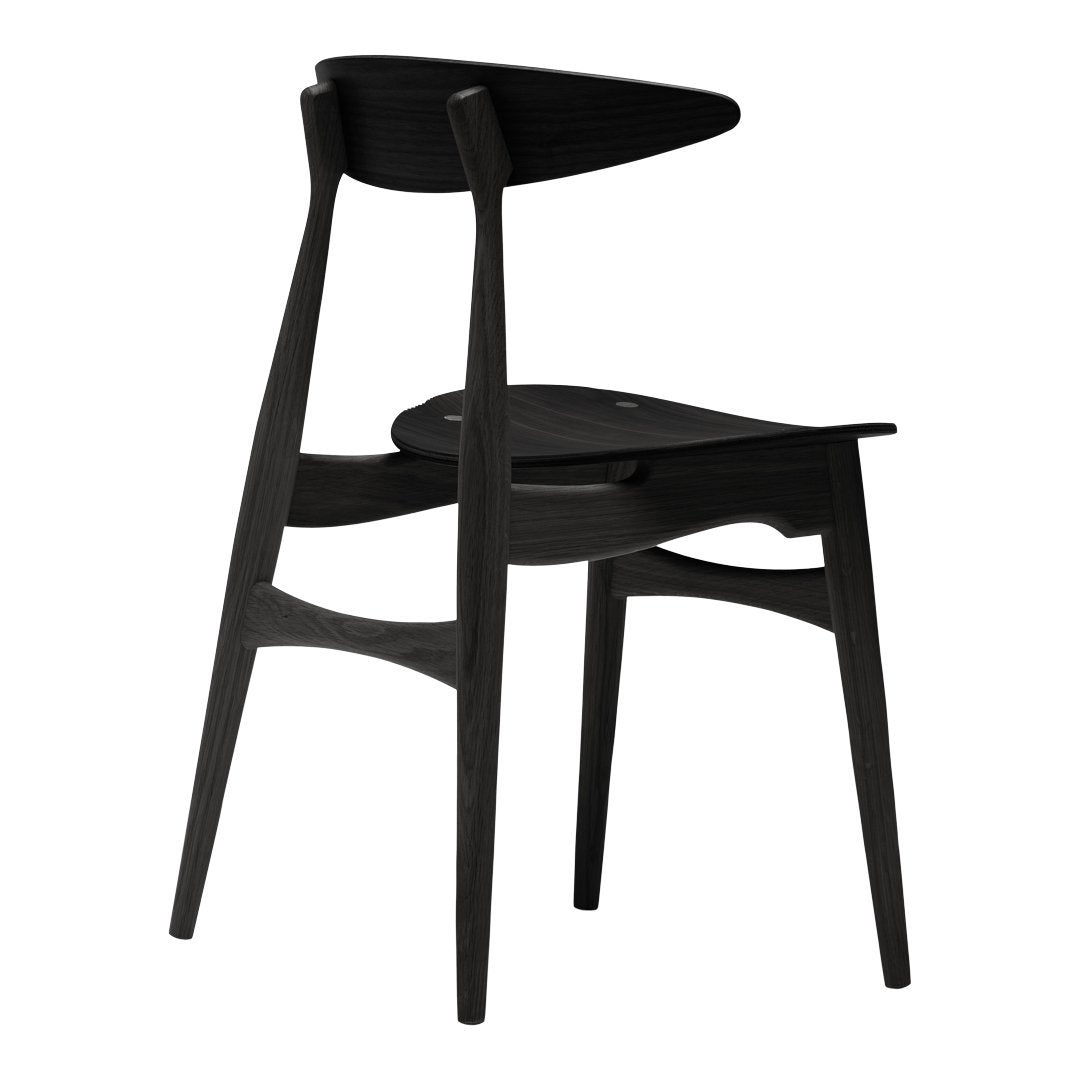 Premium CH33T Wooden Chair - Ergonomic Design for Home, Office & Dining - Comfortable & Stylish Wood Furniture for Living Room, Study & Workspace