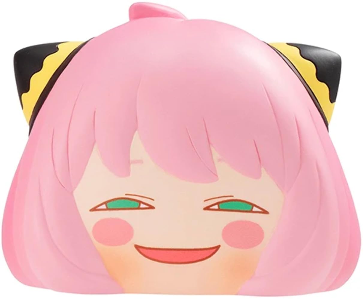 Megahouse Spy x Family Fluffy Squeeze Bread Plush Toy Complete Set - Cute Anime Collectible for Fans, Home Decor & Gift