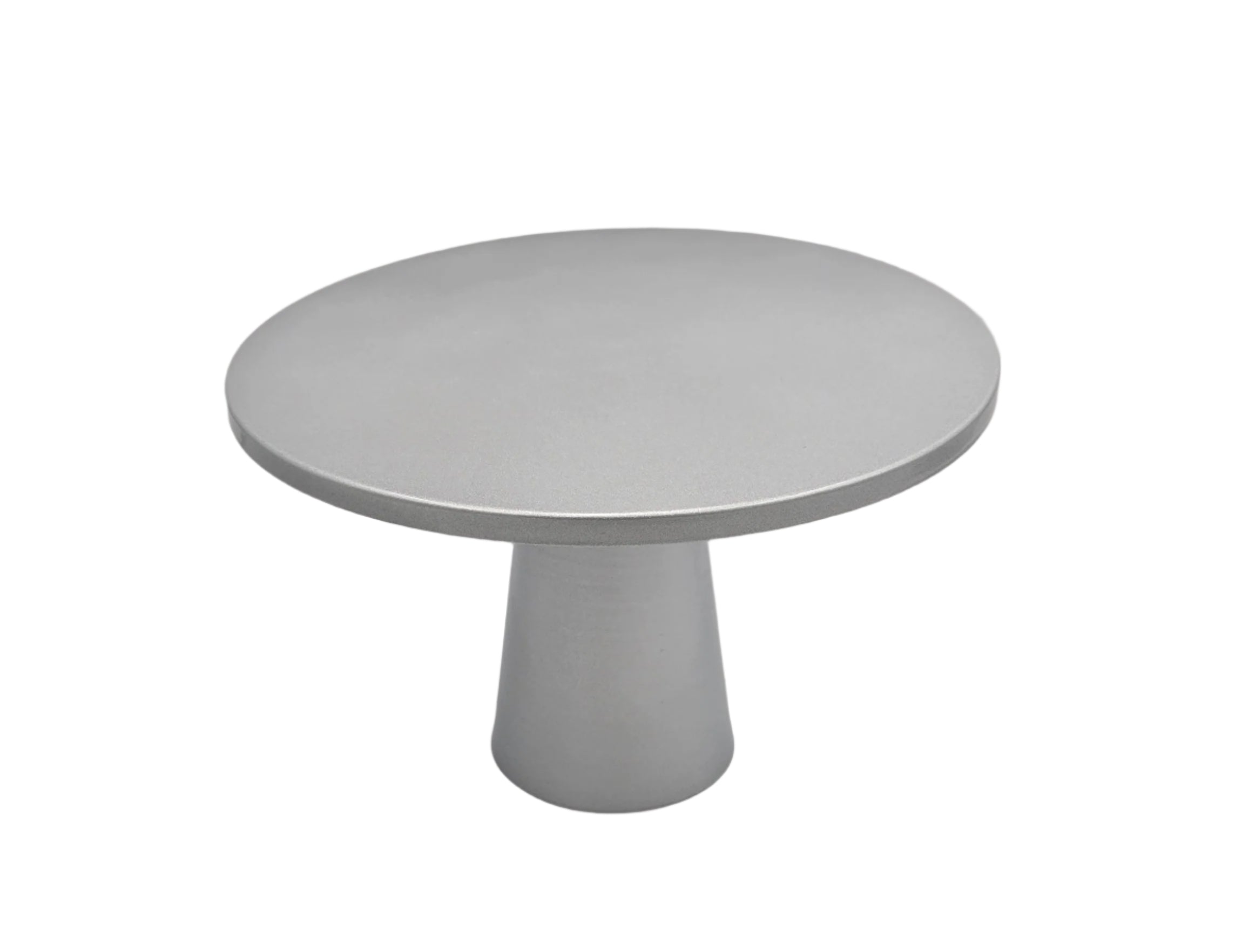 11.75x7.75 Inch Silver Round Stand - Elegant Display Stand for Coins, Medals & Collectibles - Perfect for Home Decor, Gift Presentation & Showcase