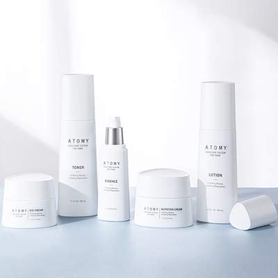 ATOMY Skin Care System The Fame - Anti-Aging & Hydrating Facial Set for Glowing Skin | Daily Skincare Routine for Women & Men | Perfect for Home Spa & Night Care