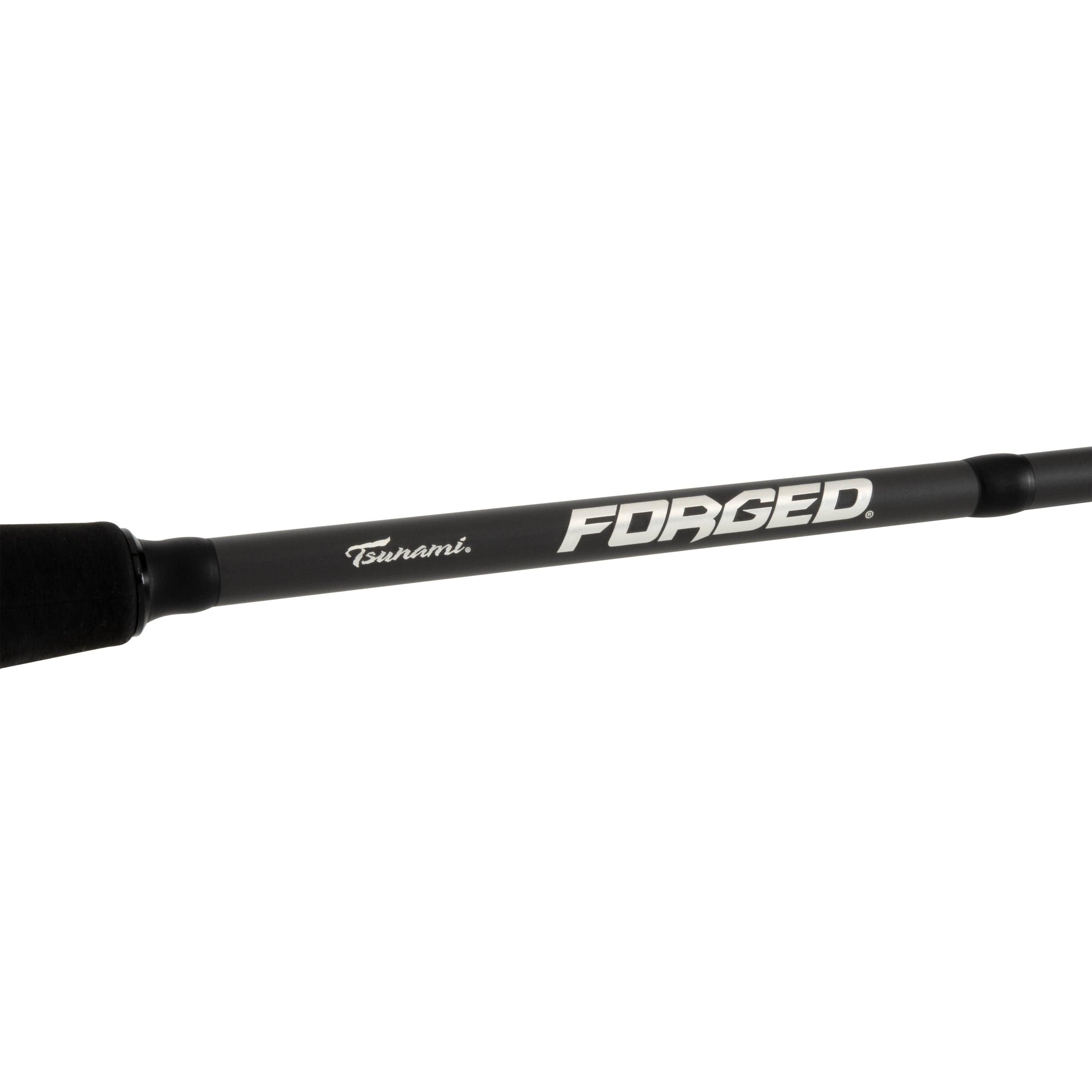 Premium Tsunami 2024 Forged Surf Spinning Fishing Rod - High Performance Saltwater Surf Casting Rod for Beach & Pier Fishing | Ideal for Surf Anglers Targeting Striped Bass, Redfish & Bluefish