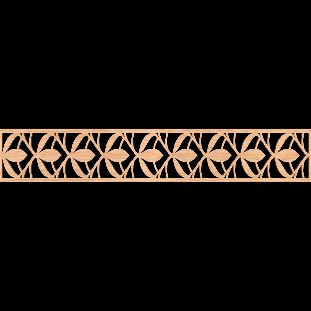 Salem Fretwork Moulding - Decorative Wood Trim for Home Interior & Furniture | Perfect for DIY Crafts, Wall Paneling, and Cabinet Accents