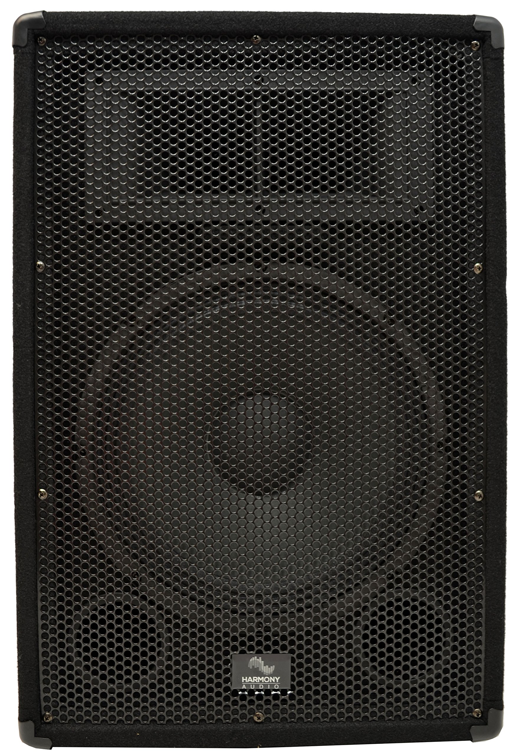 Harmony Audio HA-V12P Pro DJ 12-Inch 450W Passive PA Speaker with Speakon Cable & Stand - Perfect for Live Music, DJ Performances, and Outdoor Events