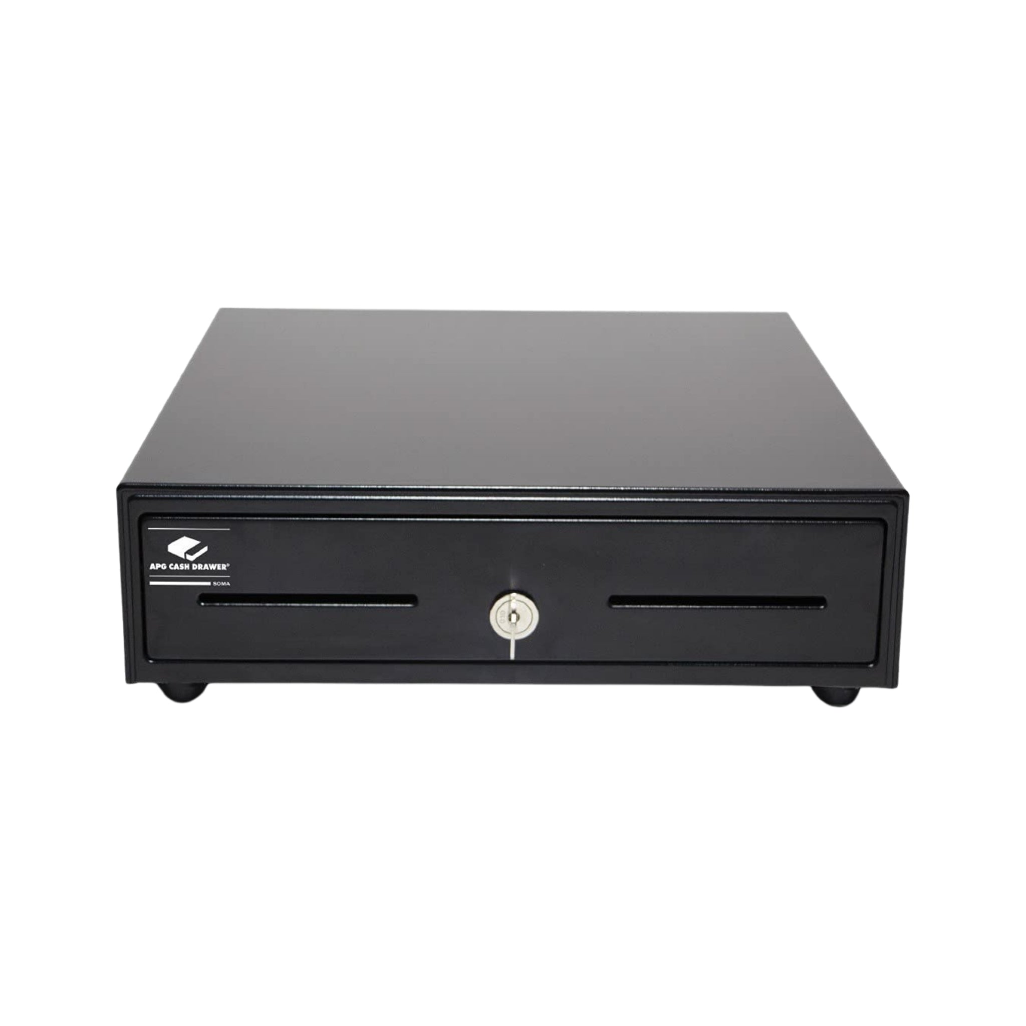 APG Arlo 13 US Currency Cash Drawer with MultiPRO Interface Cable - Secure Money Tray for Retail Stores, Restaurants & POS Systems