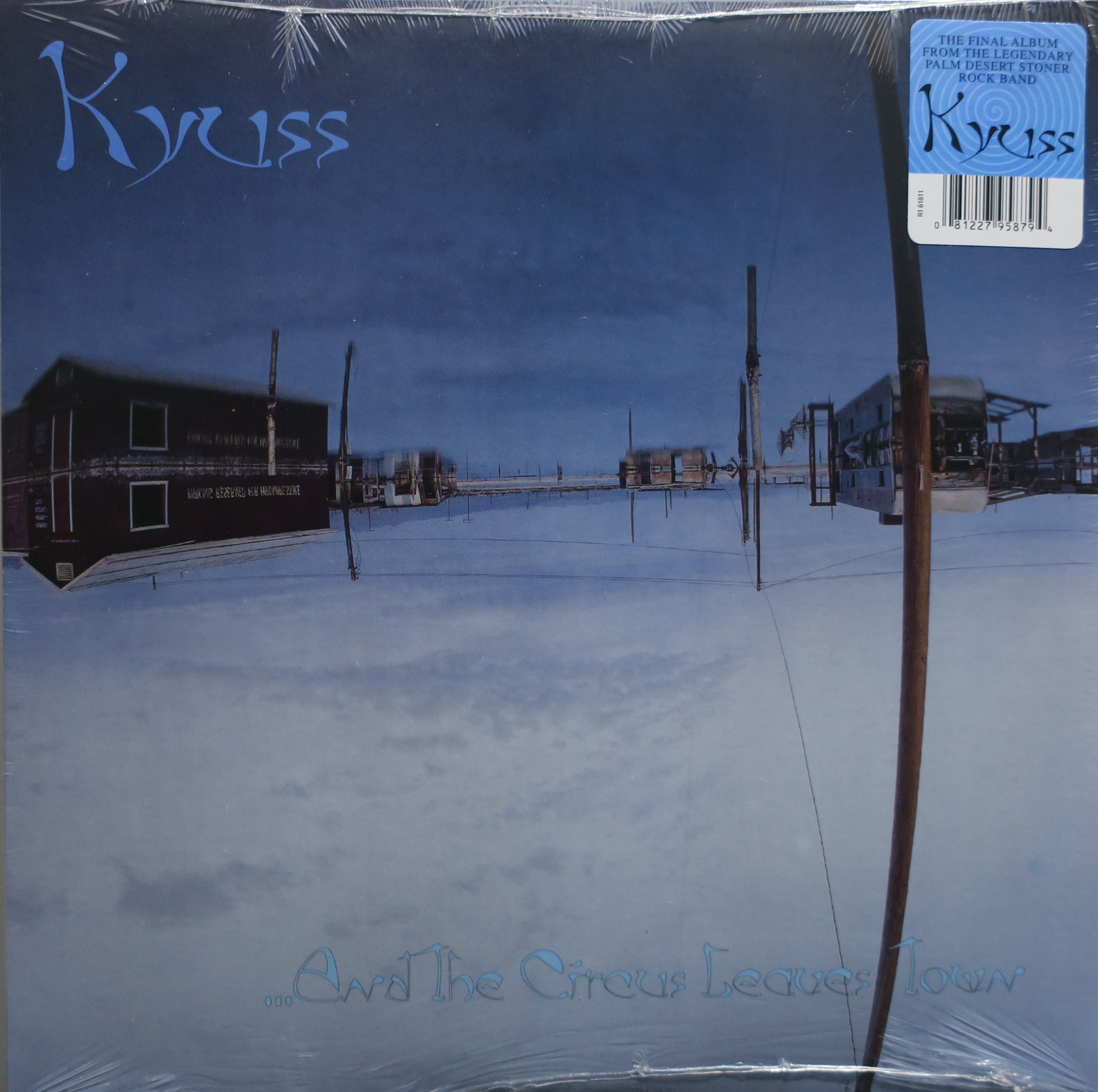 KYUSS 'And The Circus Leaves Town' 180g Vinyl LP Record - Heavyweight Audiophile Vinyl for Home Listening & Music Collectors - Perfect for Rock Fans & Vinyl Enthusiasts