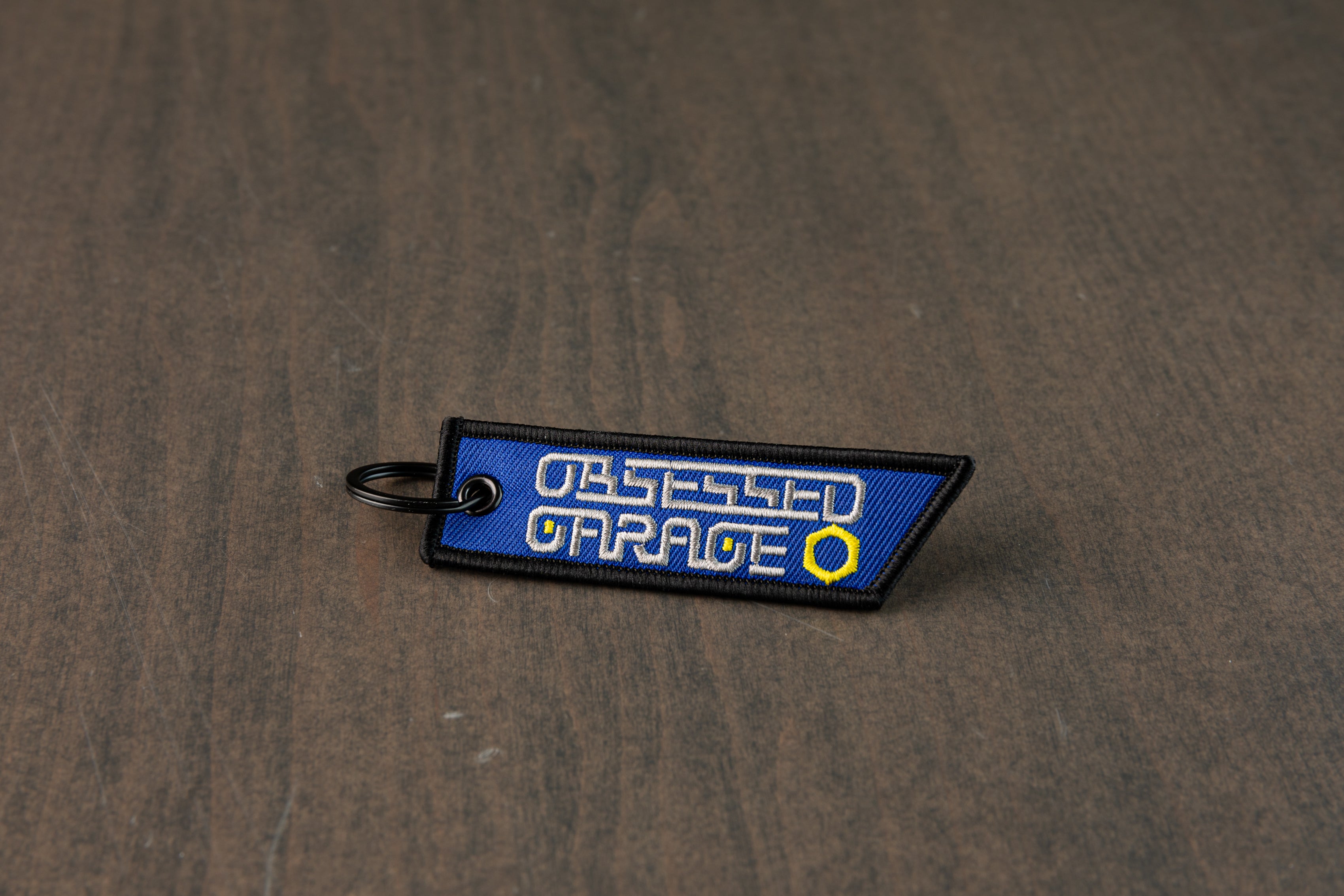 Obsessive Garage Mini Key Tag - Durable & Customizable Keychain for Car, Home & Office - Perfect for Organizing Keys, Backpacks & Luggage