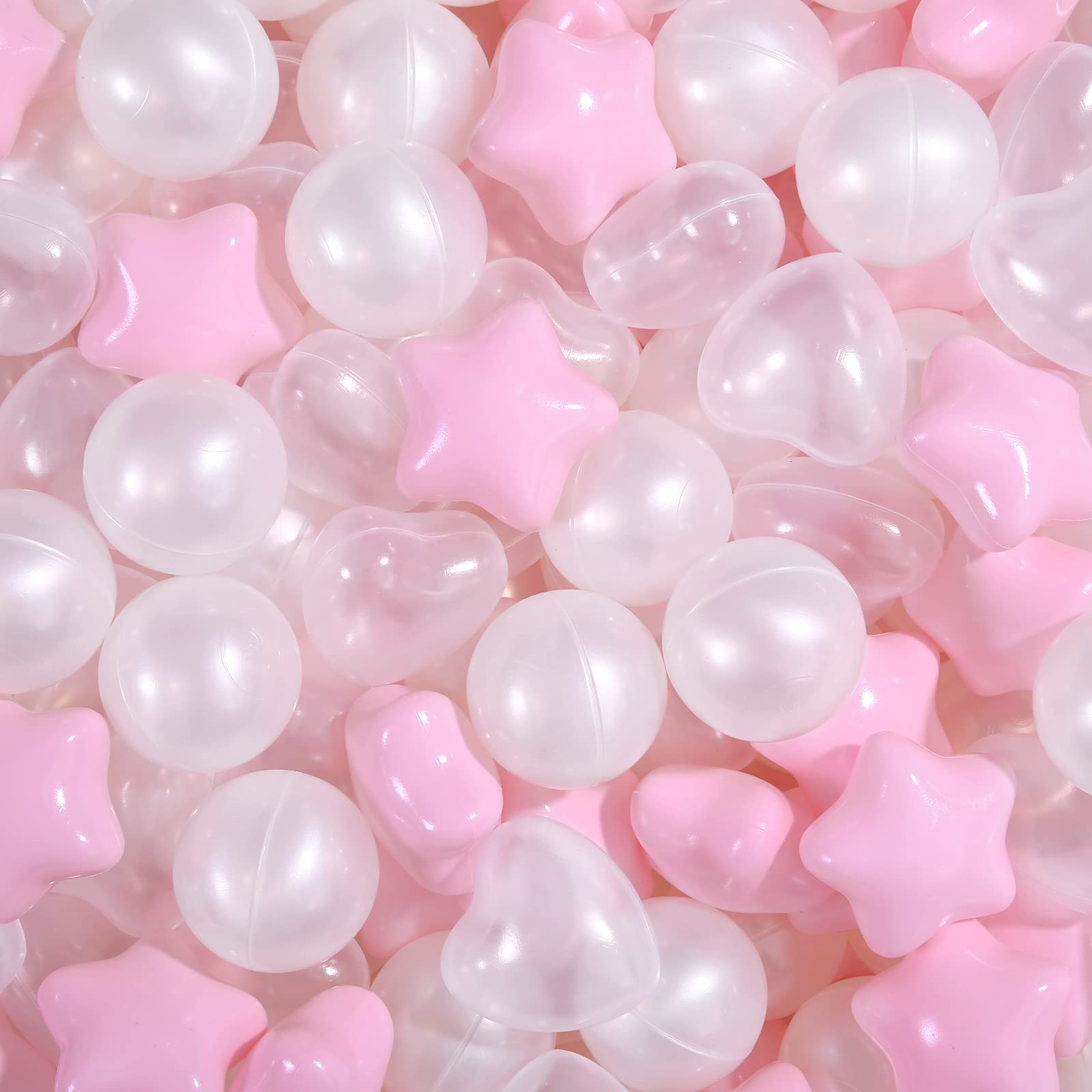 STARBOLO 100-Pack Non-Toxic Phthalate & BPA Free Crush-Proof Play Balls for Toddlers - Safe Ball Pit, Play Tent, Pool, Playhouse & Party Decorations - Perfect for Indoor/Outdoor Kids Activities & Sensory Play