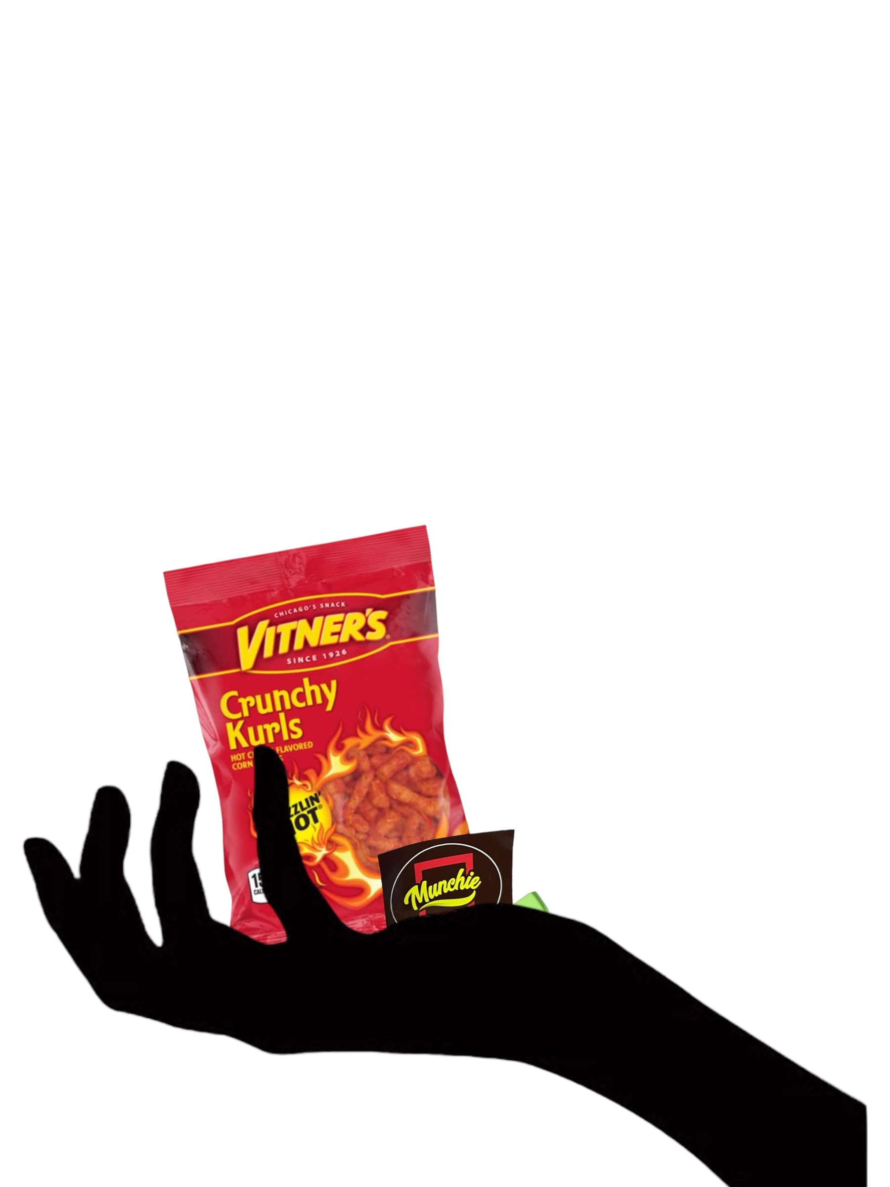 VITNER'S Sizzlin' Hot Variety Pack - Crunchy Curls, Triple Cheese & Salt & Sour Flavored Snacks (30 Count, 1 oz Bags) | Perfect for Parties, Movie Nights & On-the-Go Snacking