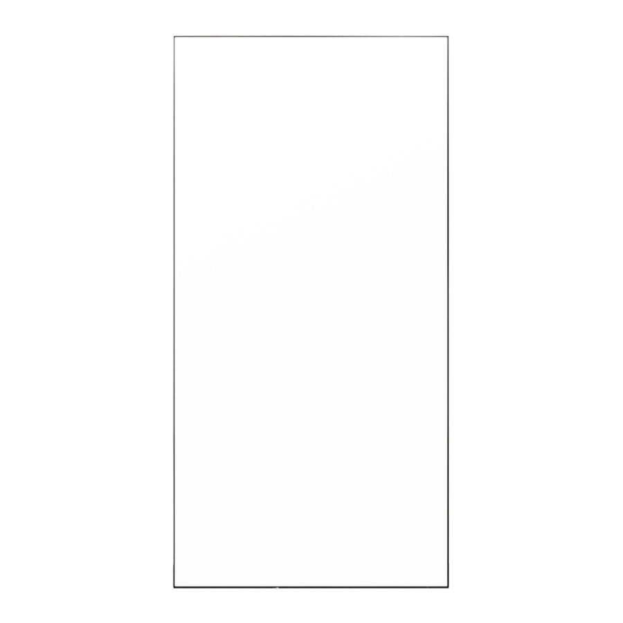 Flynn Leaner Mirror - Full Length Standing Mirror with Adjustable Tilt, Black - Perfect for Bedroom, Living Room, or Dressing Area