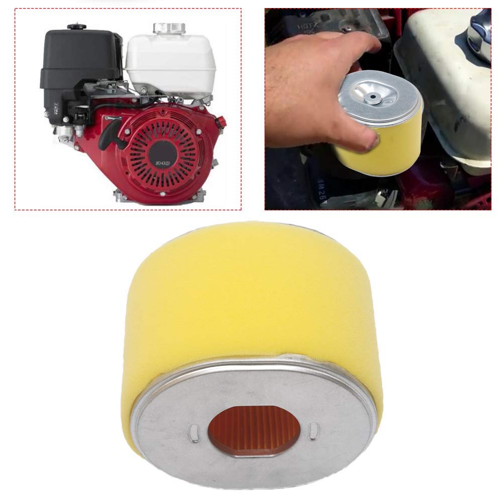 HIFROM Air Filter & Ignition Coil Spark Plug Replacement Kit for Honda GX340 GX390 11HP 13HP Engine - Compatible with Lawn Mowers, Generators & Small Engine Equipment