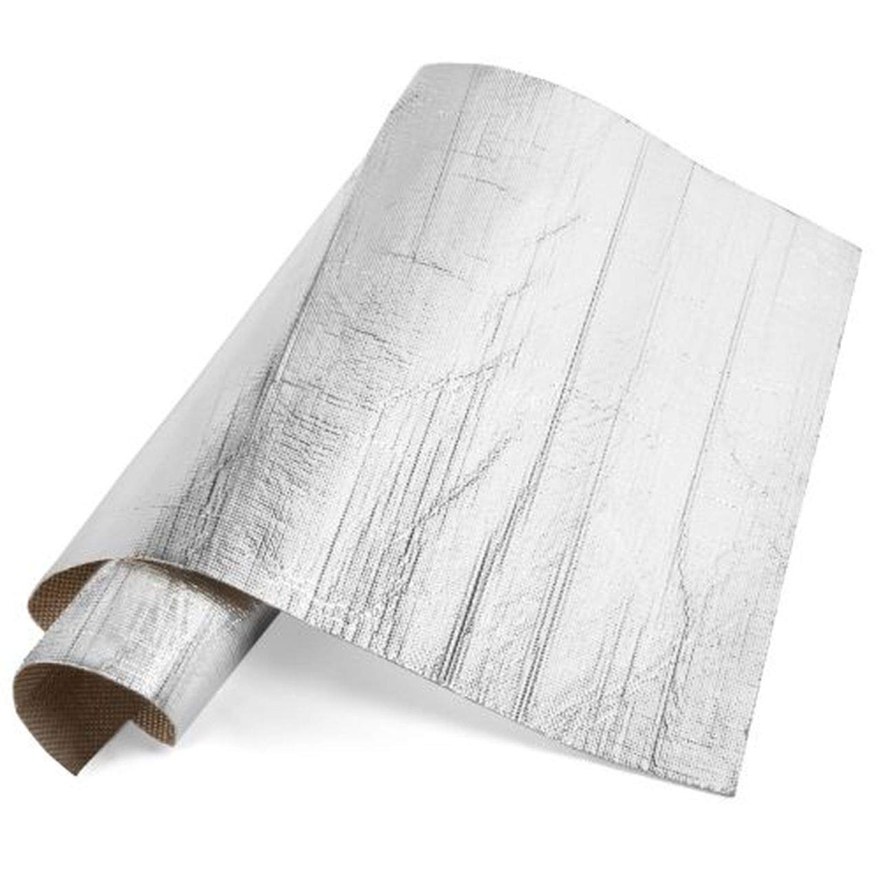 Second Skin Radiant Shield - Heavy Duty Foil Heat Shield for Cars, Homes & RVs - 1 Sheet (2 Sq Ft - 1' x 2') - Perfect for Engine Bays, Attics & Thermal Insulation