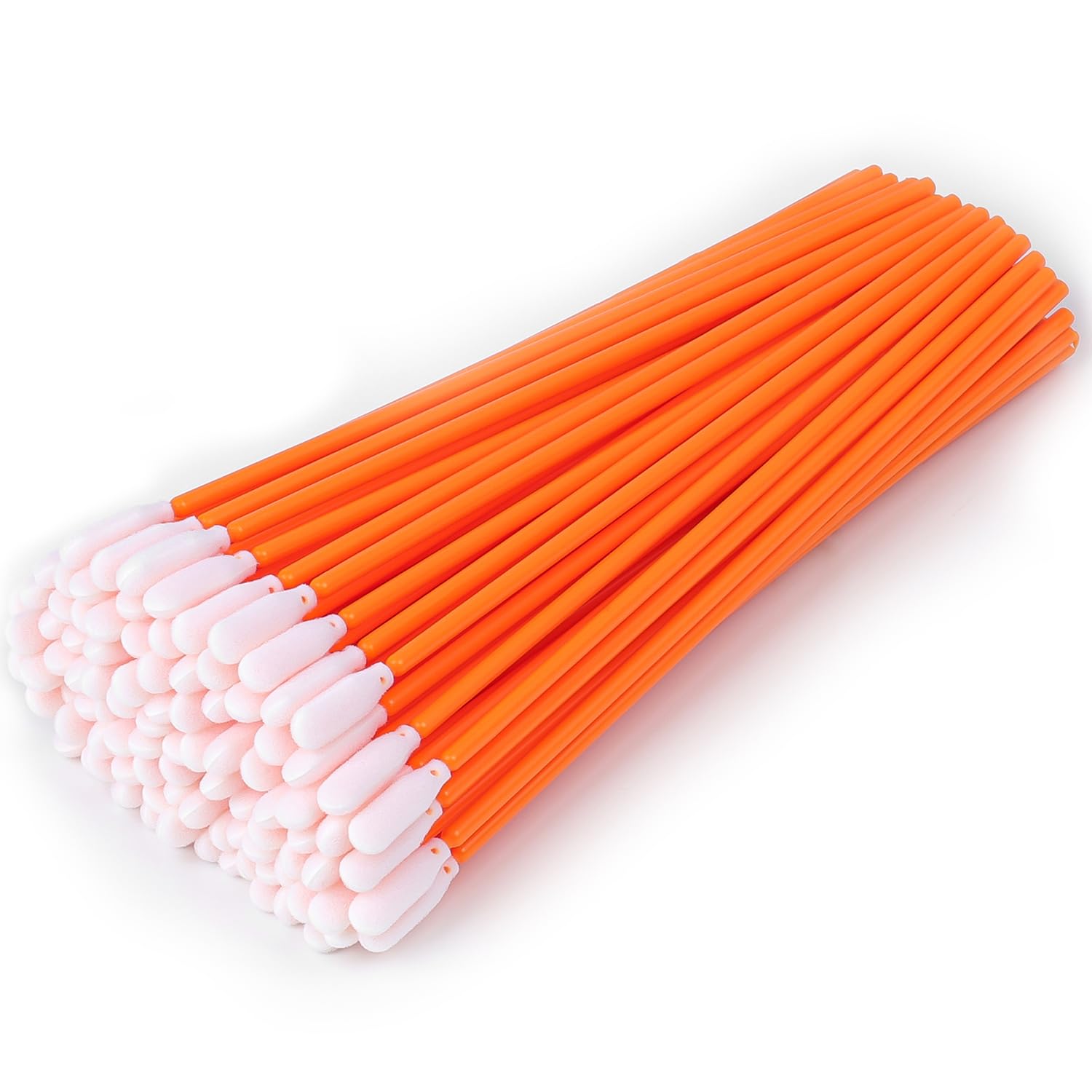 Wellgler's 6.42 Inch Gun Cleaning Swabs - 200 Pack Long Microfiber Foam Swabs for Firearm Maintenance - Perfect for Rifles, Pistols & Shotgun Barrel Cleaning