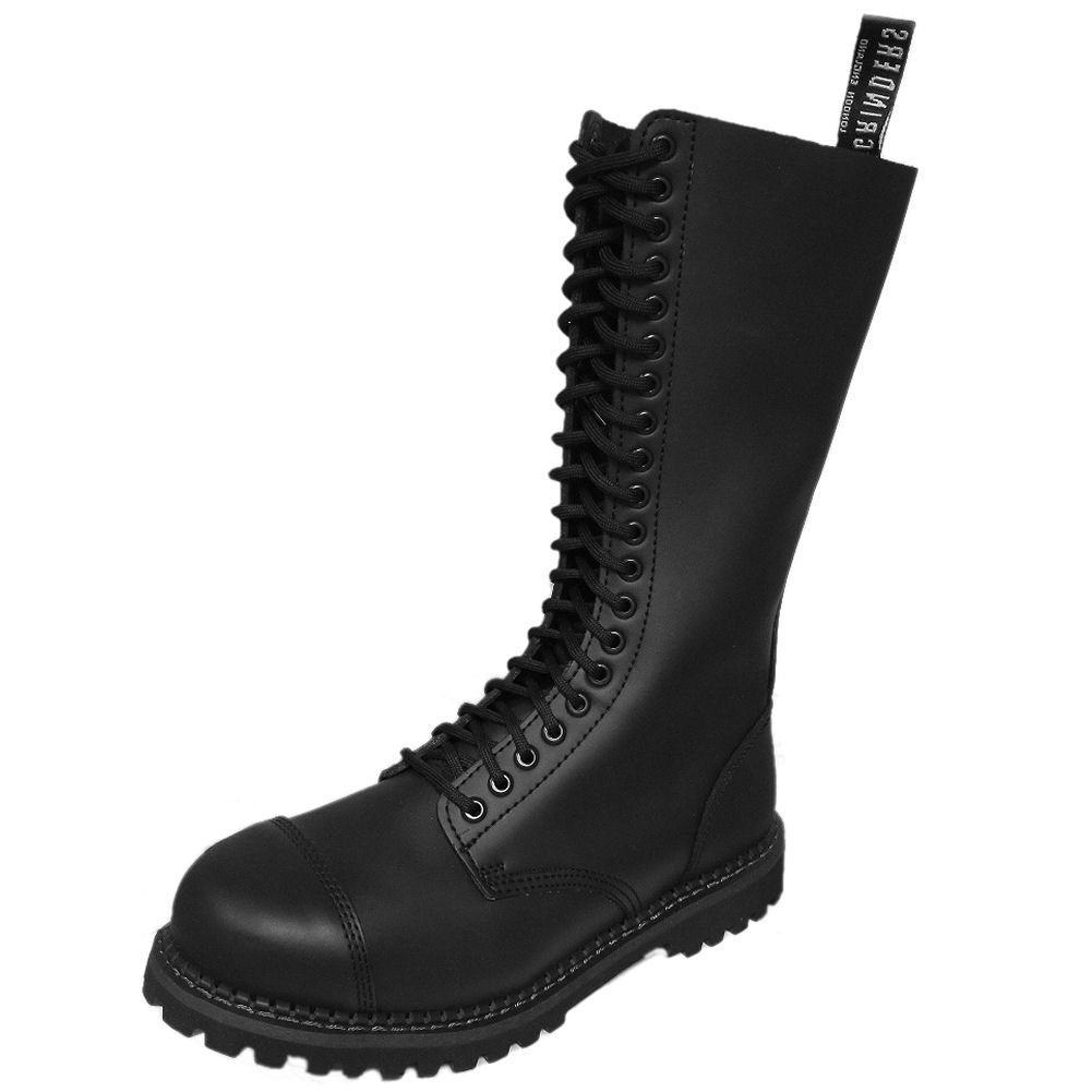 Grinders King CS Derby Men's Leather Boots - Classic Ankle Boots for Men, Durable & Stylish - Perfect for Casual Wear, Work & Outdoor Activities