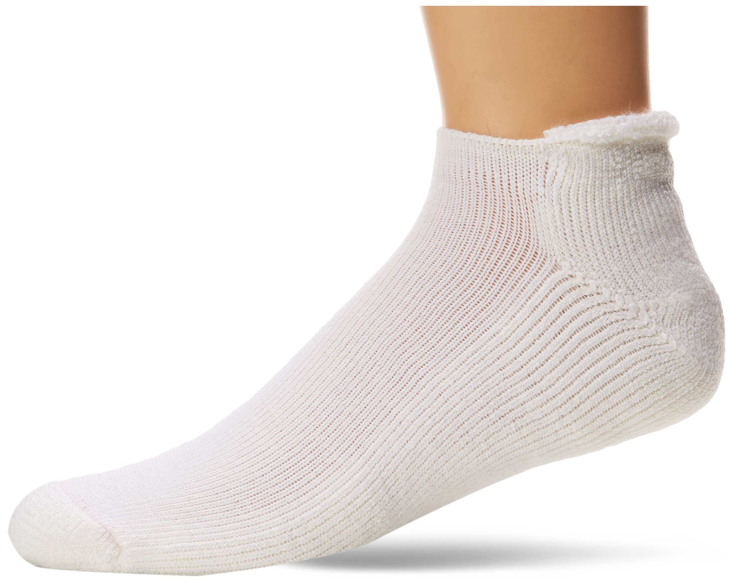 Thorlos Men's G Max Cushion Golf Rolltop Socks - Breathable Performance Socks for Golfers & Athletes - Perfect for Walking Courses & Sports Activities