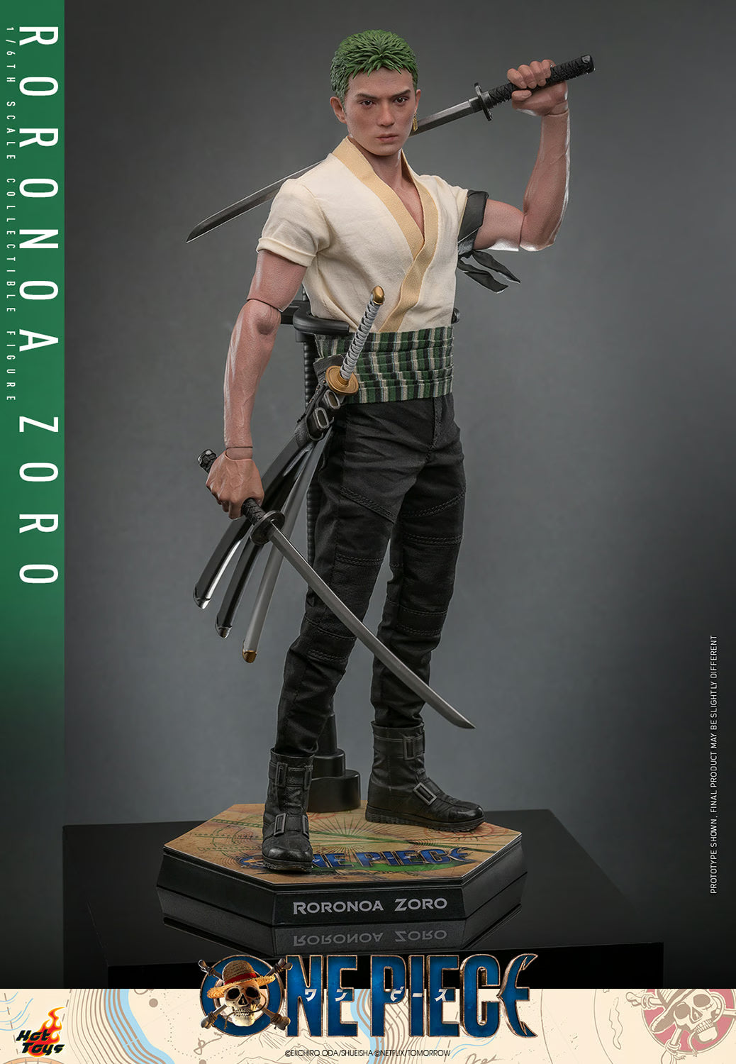 Hot Toys One Piece Roronoa Zoro 1/6 Scale 12