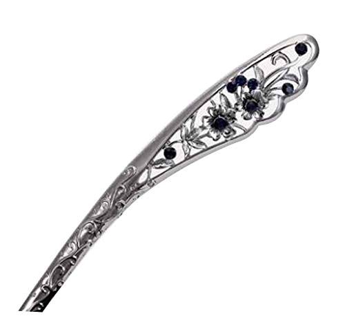 Vintage Rose Hair Clip - Retro Stick Hairpin Hair Accessories for Women & Girls | Perfect for Weddings, Parties & Everyday Styling