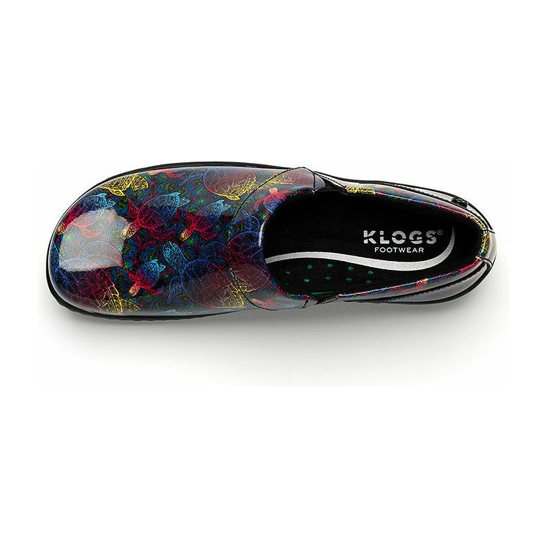 KLOGS MISSION PATENT MEDIUM & WIDE Comfortable Leather Shoes for Women - Perfect for Work, Office & Casual Wear - Final Sale!