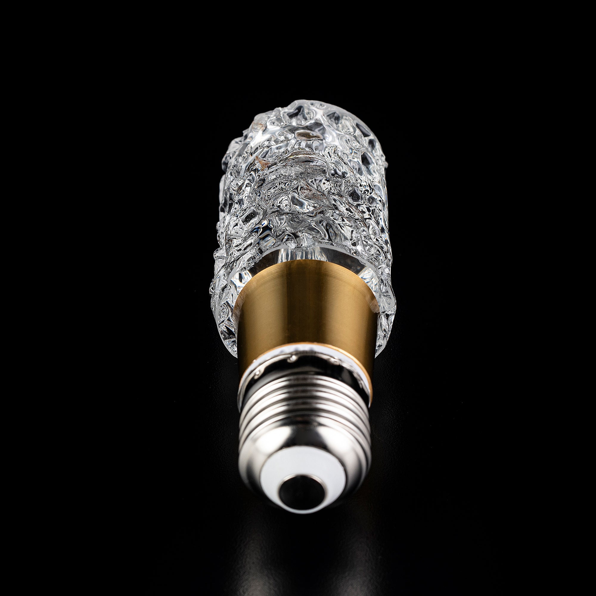 RIPPLE CYLINDER Crystal LED Light Bulb - Small Size, Energy Efficient Decorative Lighting for Home, Party & Wedding Decor