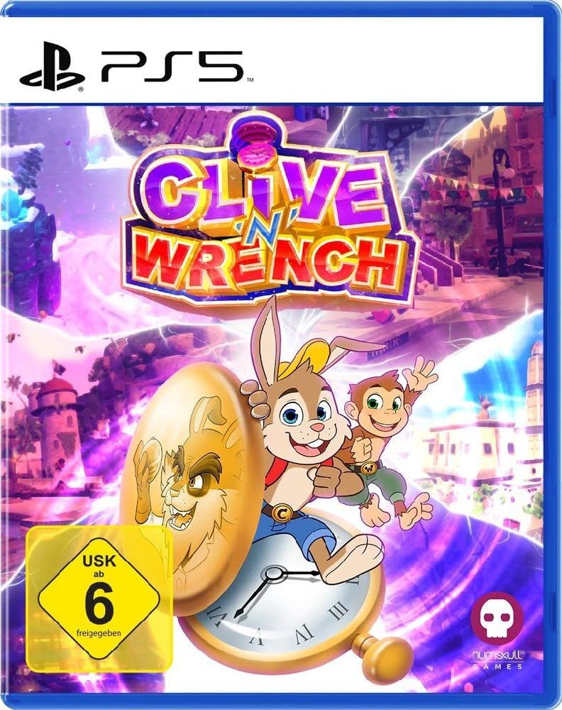 Clive and Wrench - PS5 Game | Action-Adventure Platformer for PlayStation 5 | Perfect for Family Gaming Nights and Solo Adventures