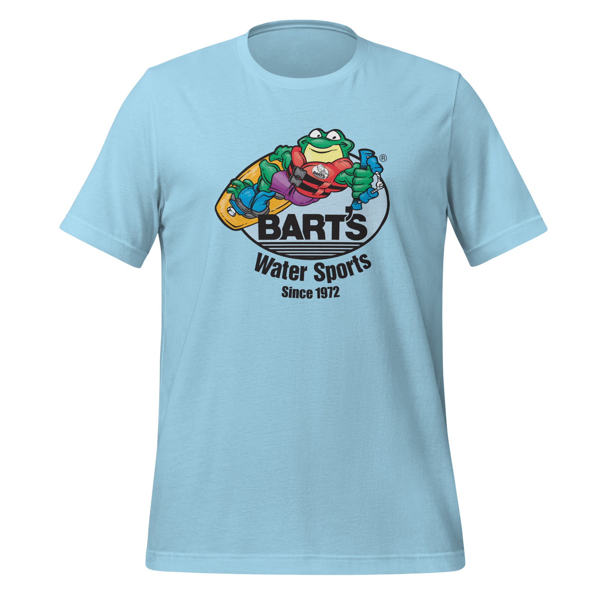 Bart's Water Sports Wakeboard Logo Unisex T-Shirt - Comfortable & Stylish Wakeboarding Apparel for Men & Women - Perfect for Water Sports, Beach Outings & Summer Activities