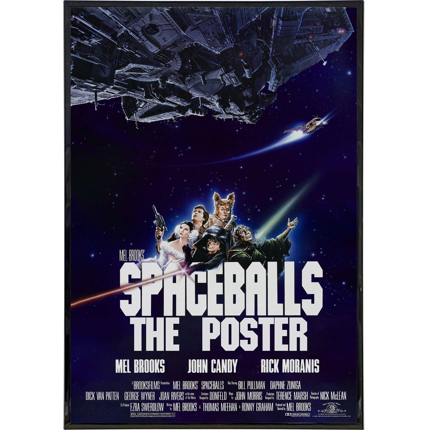 Spaceballs: The Movie Poster Print - High Quality Wall Art for Home, Office & Movie Theater Decor