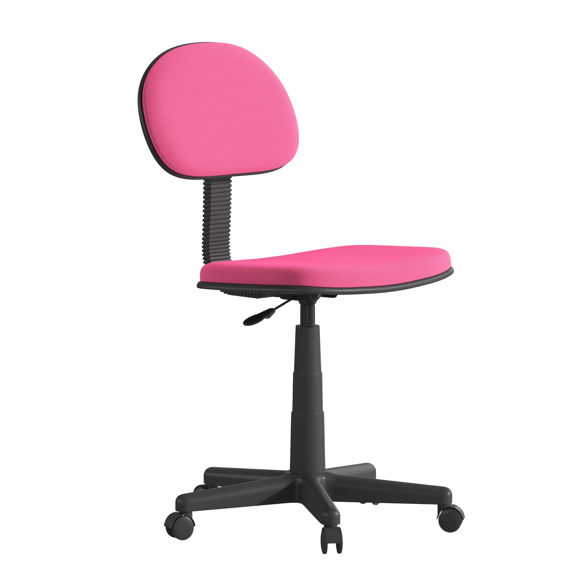 Flash Furniture Adjustable Low Back Student Swivel Office Chair with Padded Mesh Seat & Back - Ergonomic Study Desk Chair for Homeschool, Dorm Room & Home Office Workspace