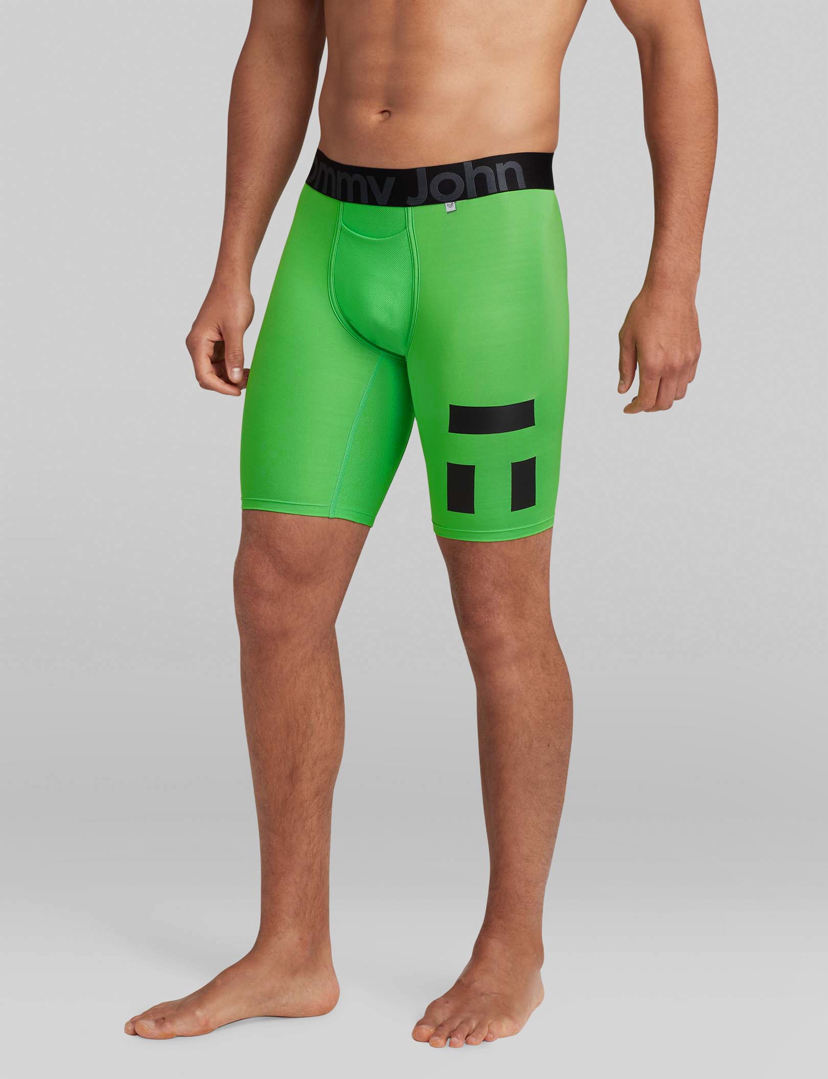 360 Sport Boxer Brief 8-Pack - Moisture Wicking Men's Underwear for Workout & Active Lifestyle - Breathable Comfort Fit Boxer Shorts for Running, Gym & Everyday Wear