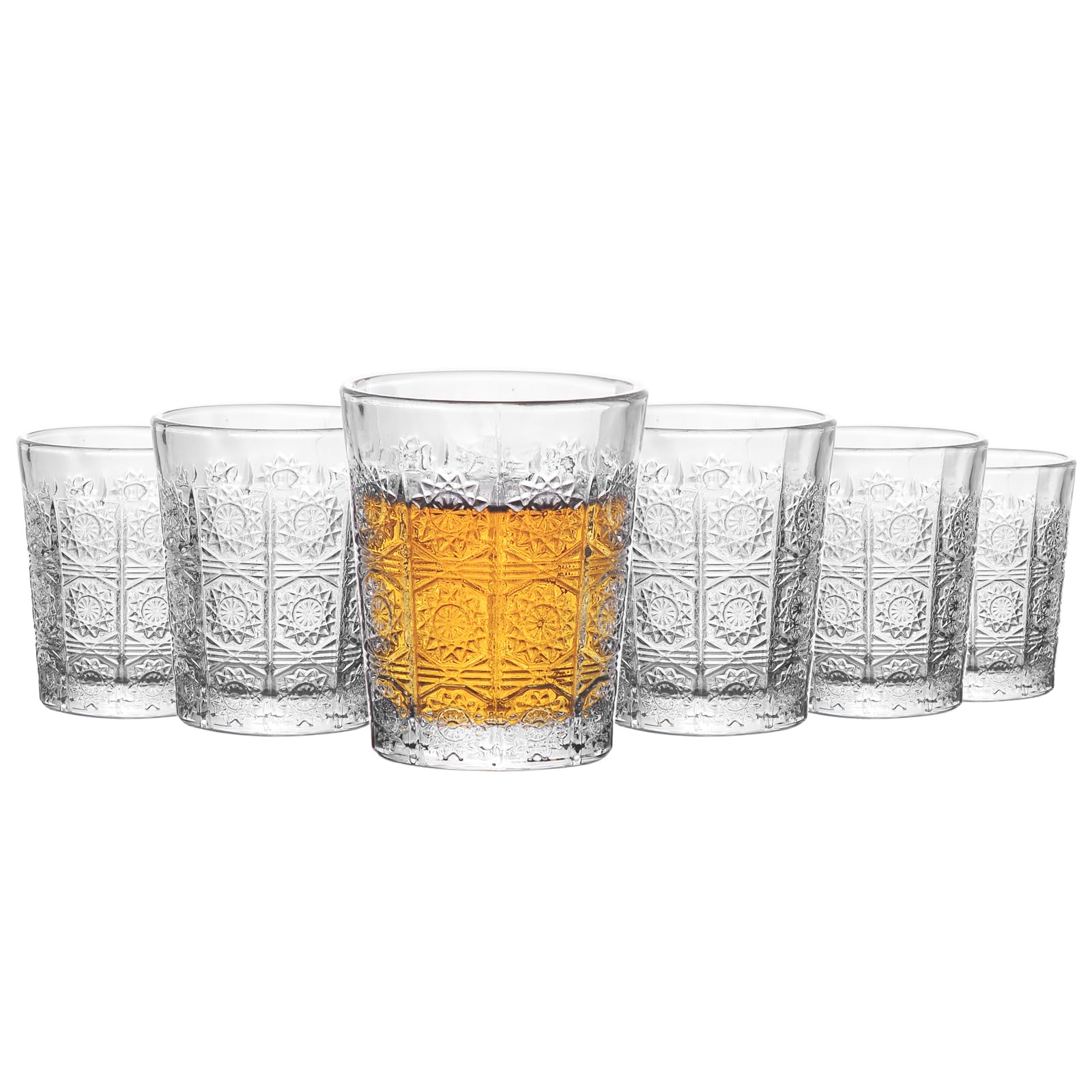 1.5oz Shot Glasses Set of 6 - Elegant Tequila, Soju & Cordial Drinking Glasses for Parties, Bars & Home Use - Durable Bulk Shot Glass Collection for Tasting & Entertaining