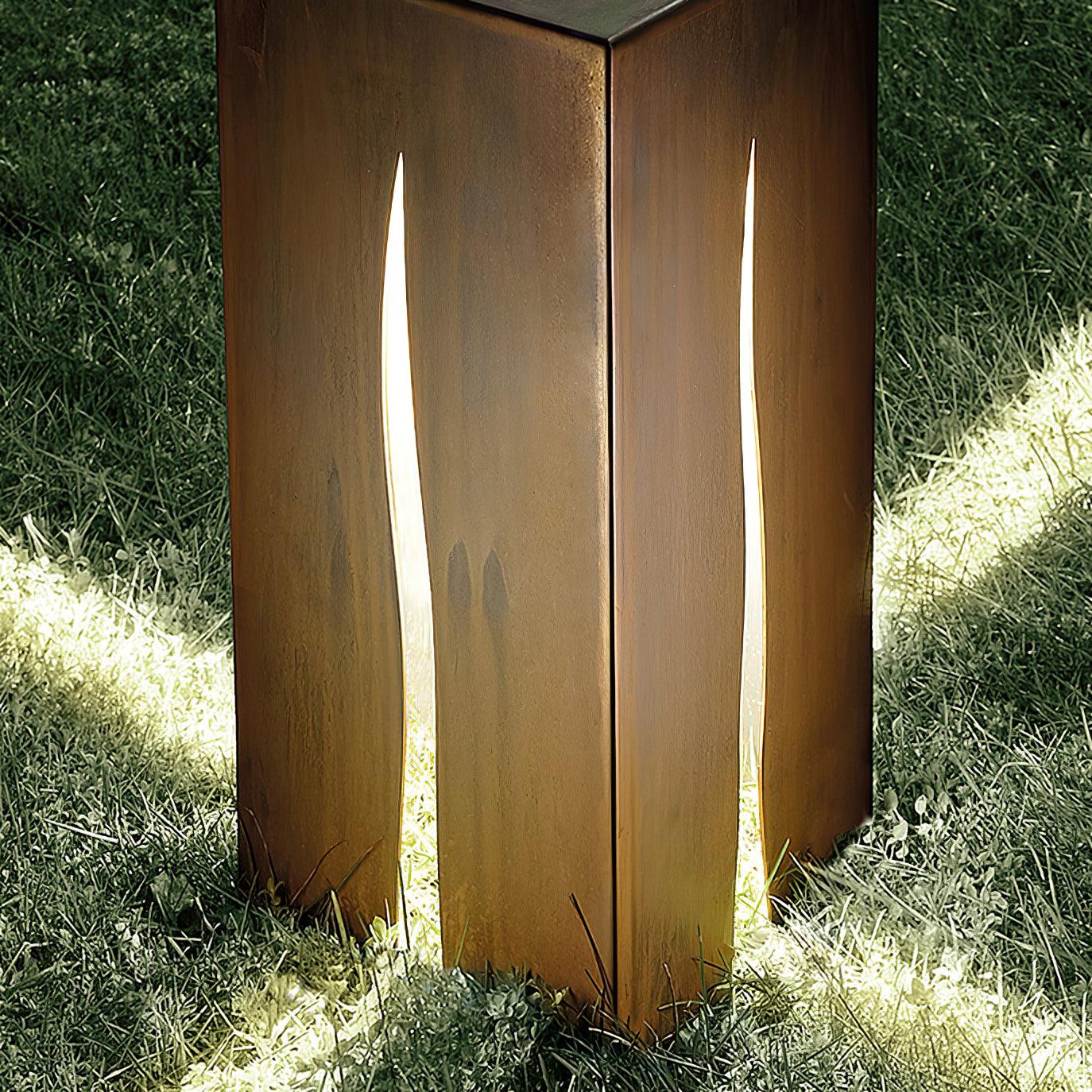 Premium Crack Cube Outdoor Light - Waterproof LED Solar Garden Lights for Patio, Yard, Pathway & Landscape Decoration