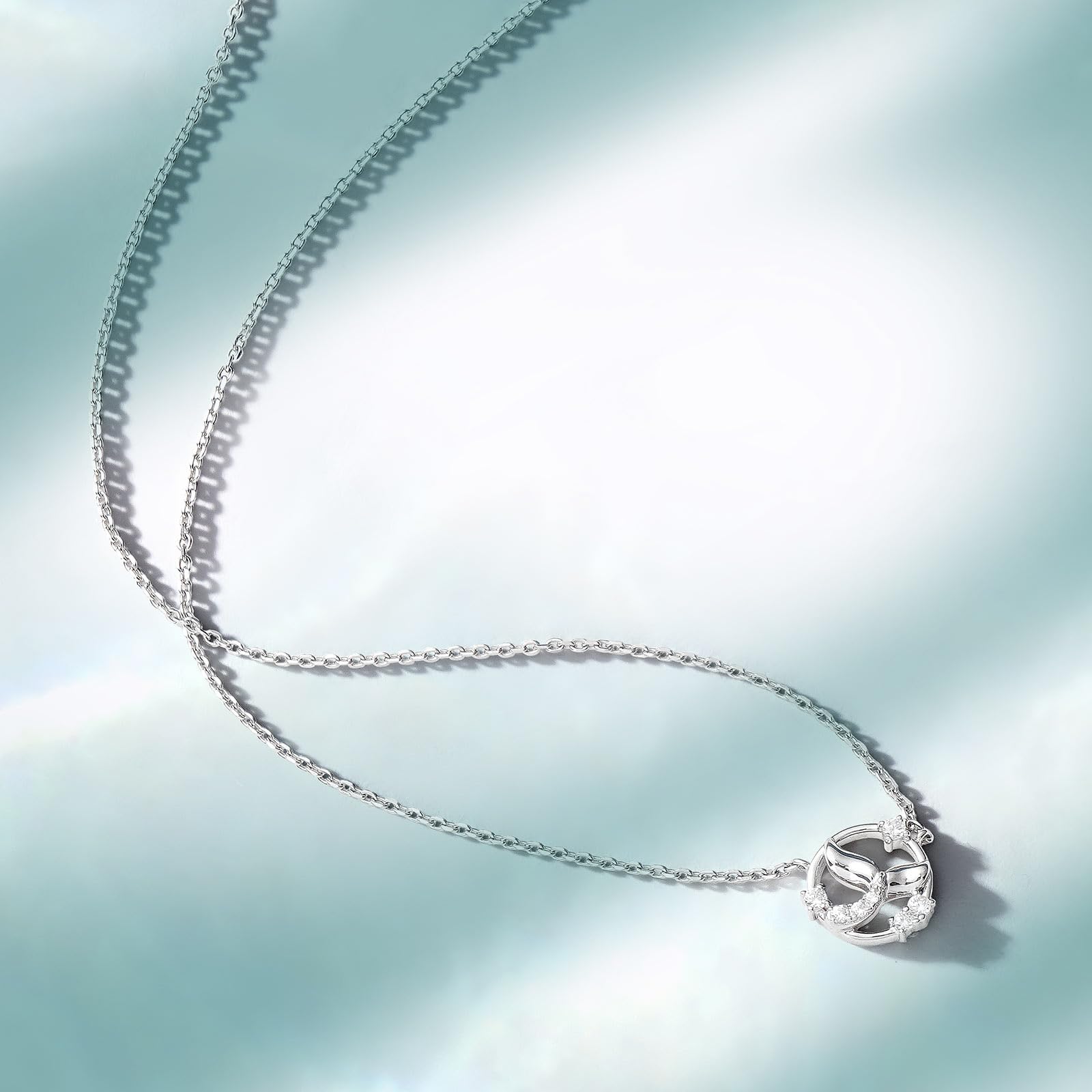 925 Sterling Silver Pendant Necklace for Women - Elegant Jewelry Gift for Her, Birthday, Anniversary & Valentine's Day - Perfect for Everyday Wear & Special Occasions