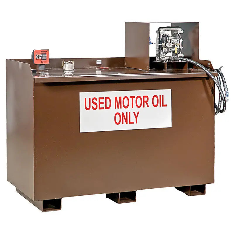 JohnDow Premium Used Oil Storage System - 5 Gallon Capacity, Leak-Proof Design for Auto Shops & DIY Garages - Perfect for Recycling, Disposal & Workshop Organization