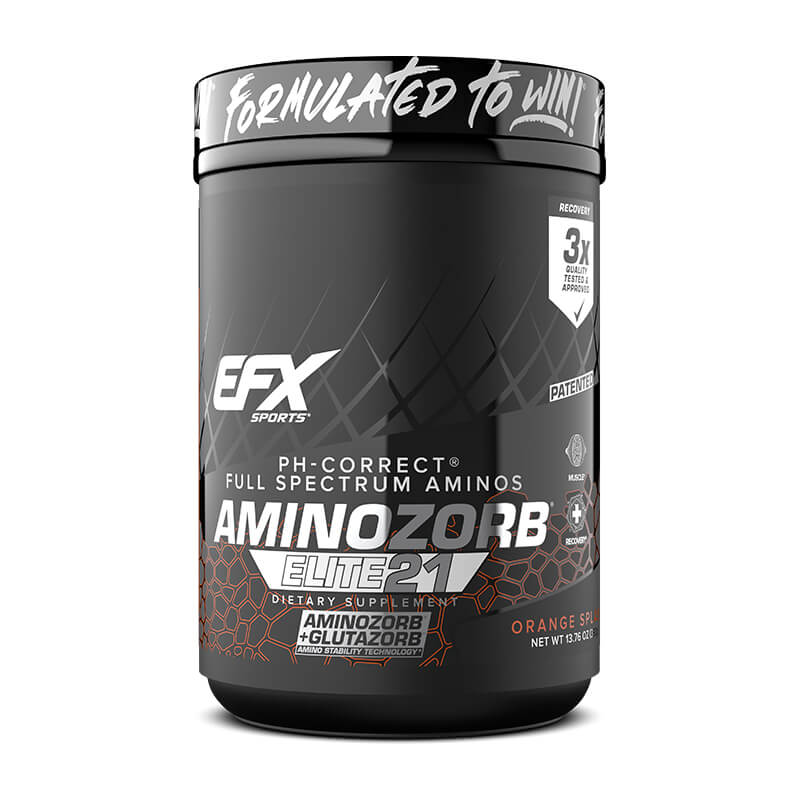 EFX Sports AminoZorb Elite 21 - Premium Amino Acid Supplement for Muscle Recovery & Performance - Ideal for Athletes, Bodybuilders & Fitness Enthusiasts