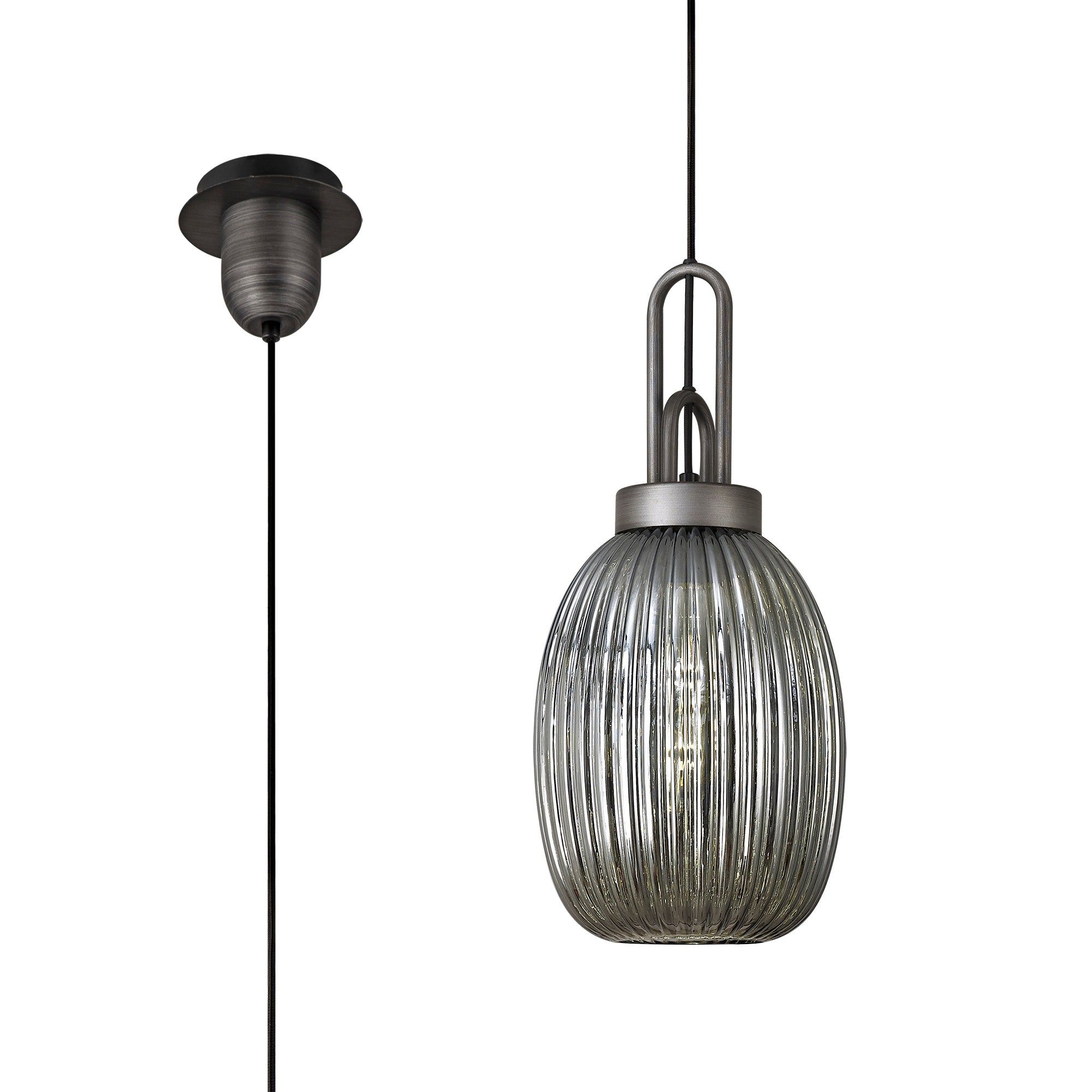 Smoked Black/Aged Pewter