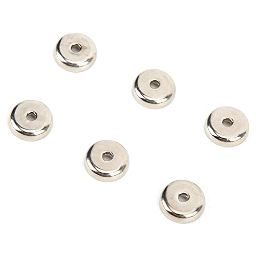 6Pcs Round Base Neodymium Counterbore Pot Magnets - Strong Cup Magnets with Circular Hole for Storage & Organization - Perfect for Workshop, Garage & DIY Projects