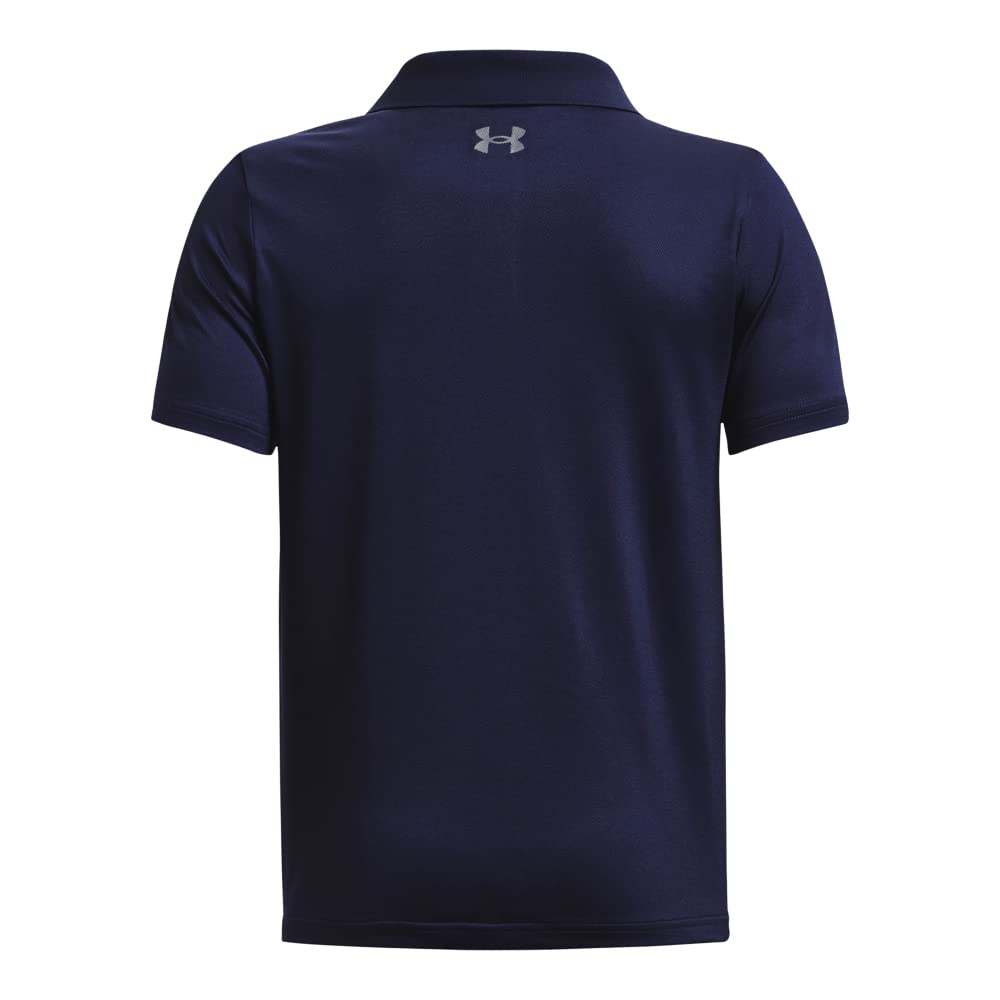 Under Armour Boys' Performance Polo Shirt - Moisture-Wicking & Breathable for Sports & Outdoor Activities - Perfect for Soccer, Baseball & School Uniforms