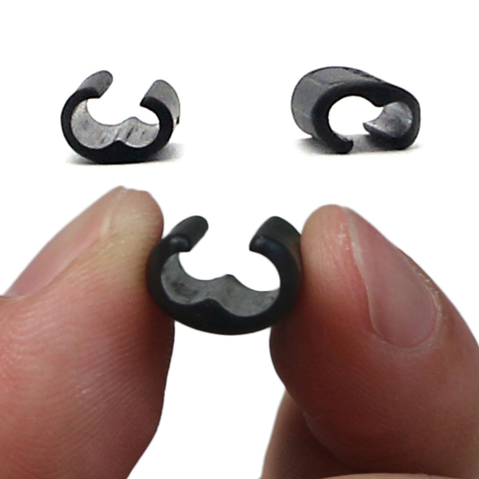 NUEAYMS 10 Pcs Bike Cable Clips - Road Bicycle Brake & Shifter Cable Housing Guide Clips - Durable Frame Buckle for Secure Cable Management - Perfect for Mountain, Road & Commuter Bikes