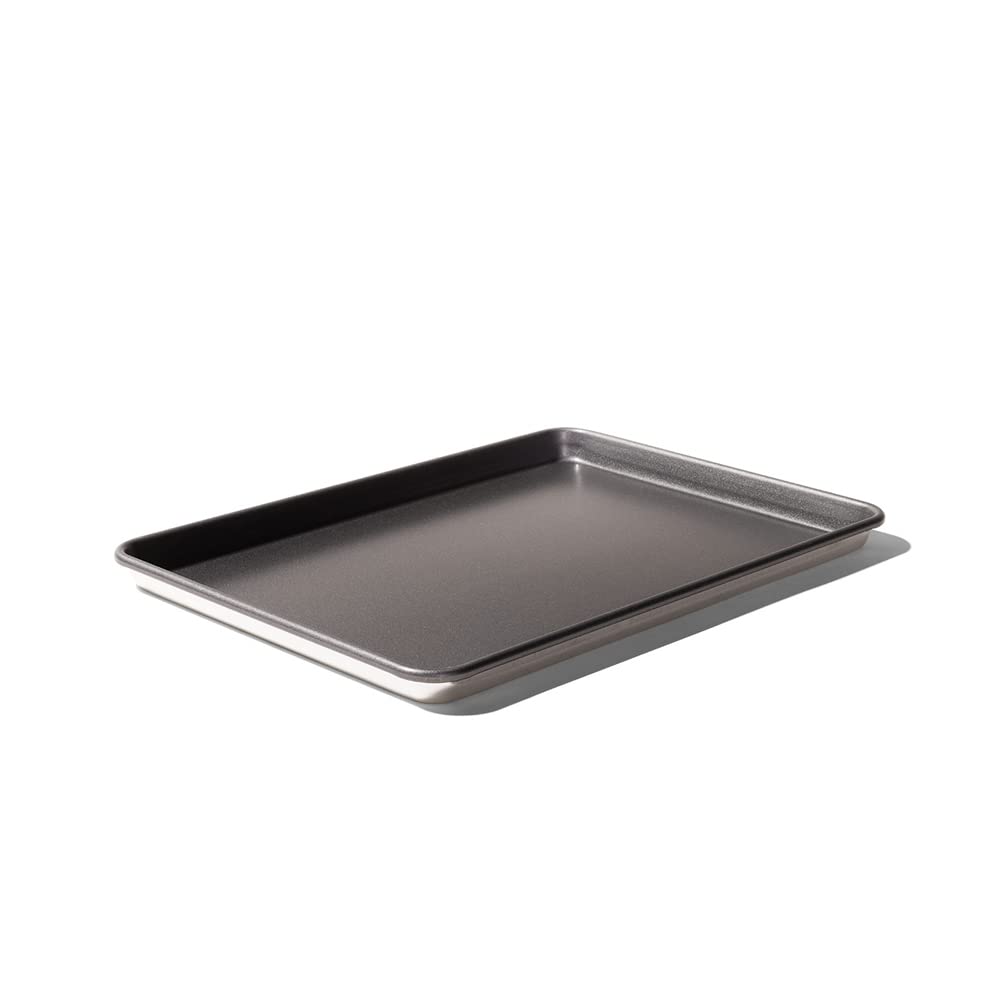 Premium Non-Stick Aluminum Sheet Pan - Commercial Grade Bakeware - Made in USA - Perfect for Baking, Roasting & Meal Prep