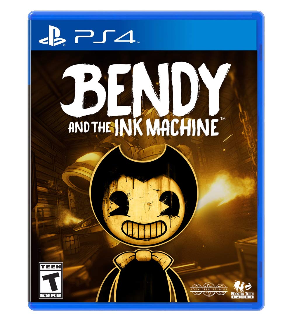 Bendy and the Ink Machine Horror Game for PS4 - PlayStation 4 Survival Adventure | Perfect for Horror Fans & Thrill Seekers