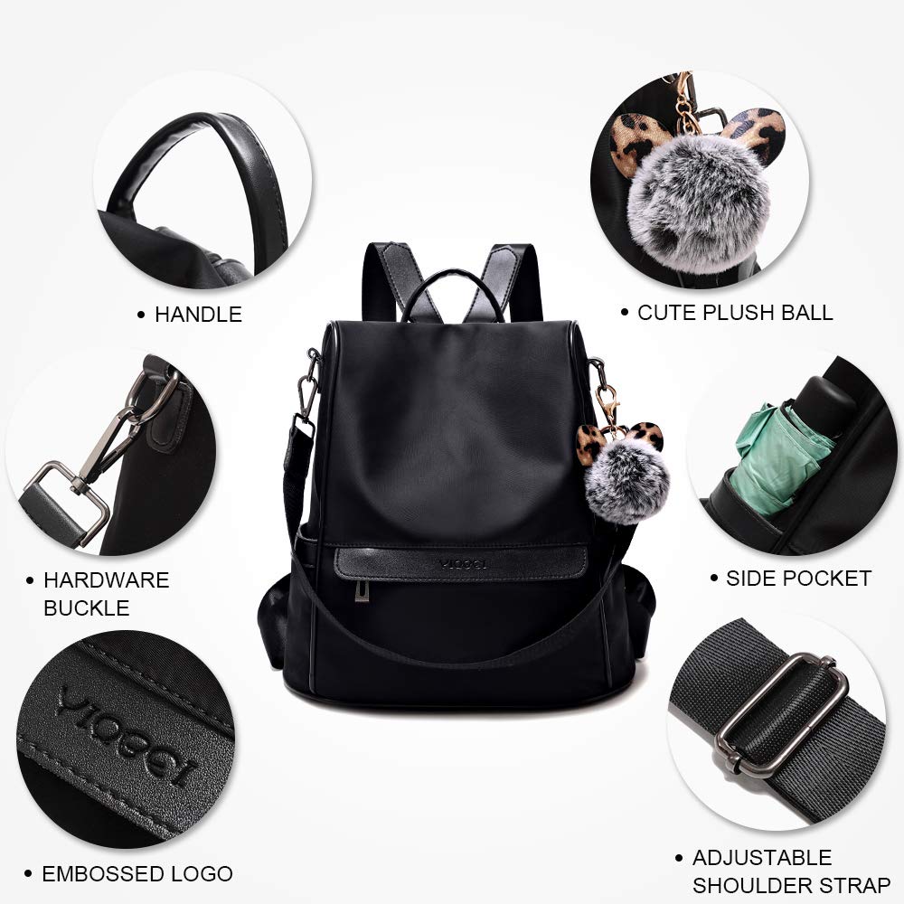 Anti-Theft Women's Backpack Purse - Lightweight Shoulder Bag Satchel Handbag for Travel, Work, School & Shopping | Durable & Stylish Everyday Use