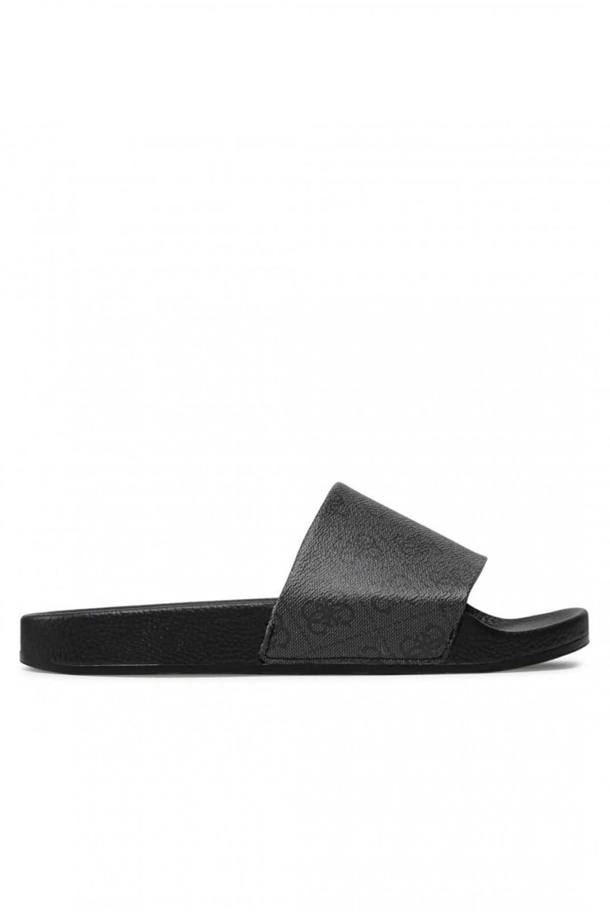 GUESS Men's Comfortable Slide Sandals - Breathable Summer Beach Shoes for Pool, Gym & Casual Wear