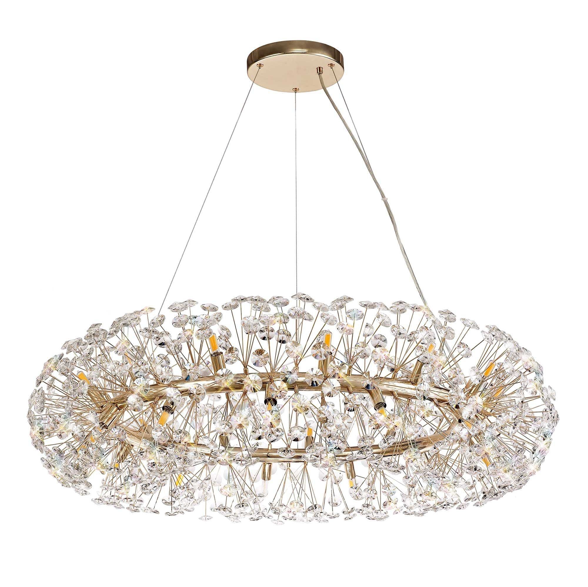 French Gold/Crystal