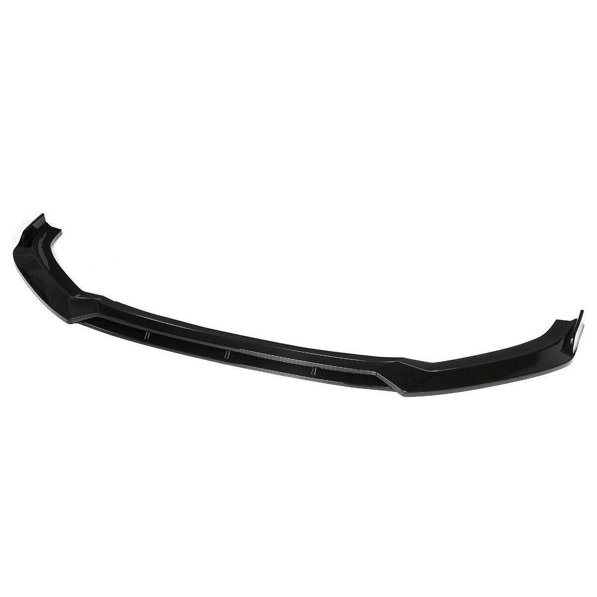 Glossy Black Front Bumper Lip Splitter Kit for 2017-2020 Audi A3 S3 RS3 - 4 Piece Set - Enhance Style & Aerodynamics for Street or Track Racing