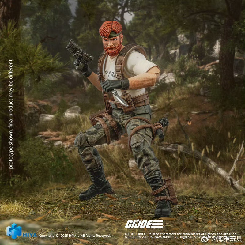 Pre-Order 1/18 Scale HIYA 4-Inch G.I.Joe Outback Action Figure - Highly Detailed Collectible Military Toy for Display & Play | Perfect for Collectors, Gift Giving & Diorama Scenes