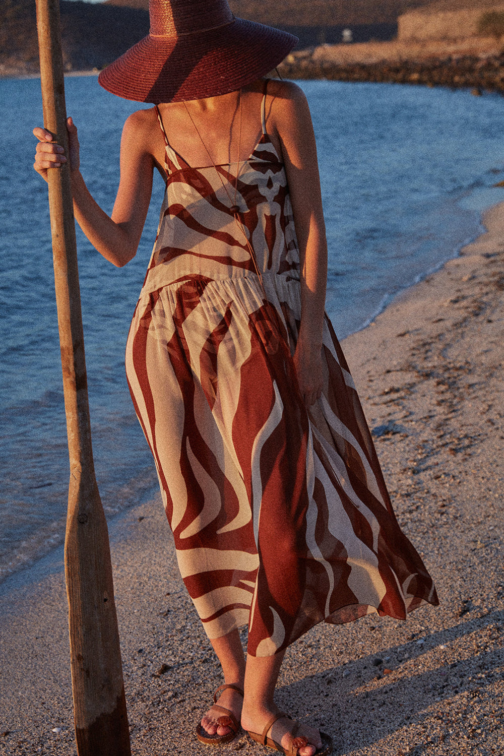 Bohemian Skirt for Women - Flowy Maxi Skirt with Elastic Waist, Perfect for Beach, Festival, and Summer Outfits
