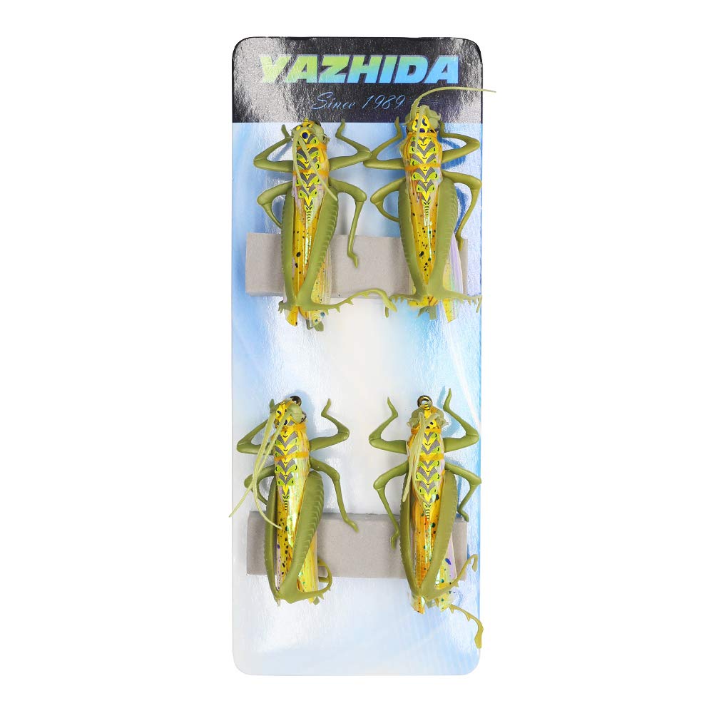 Realistic Hopper Fishing Lure - Premium Fly Fishing Bait for Trout, Bass & Panfish - Perfect for Freshwater Streams, Rivers & Lakes
