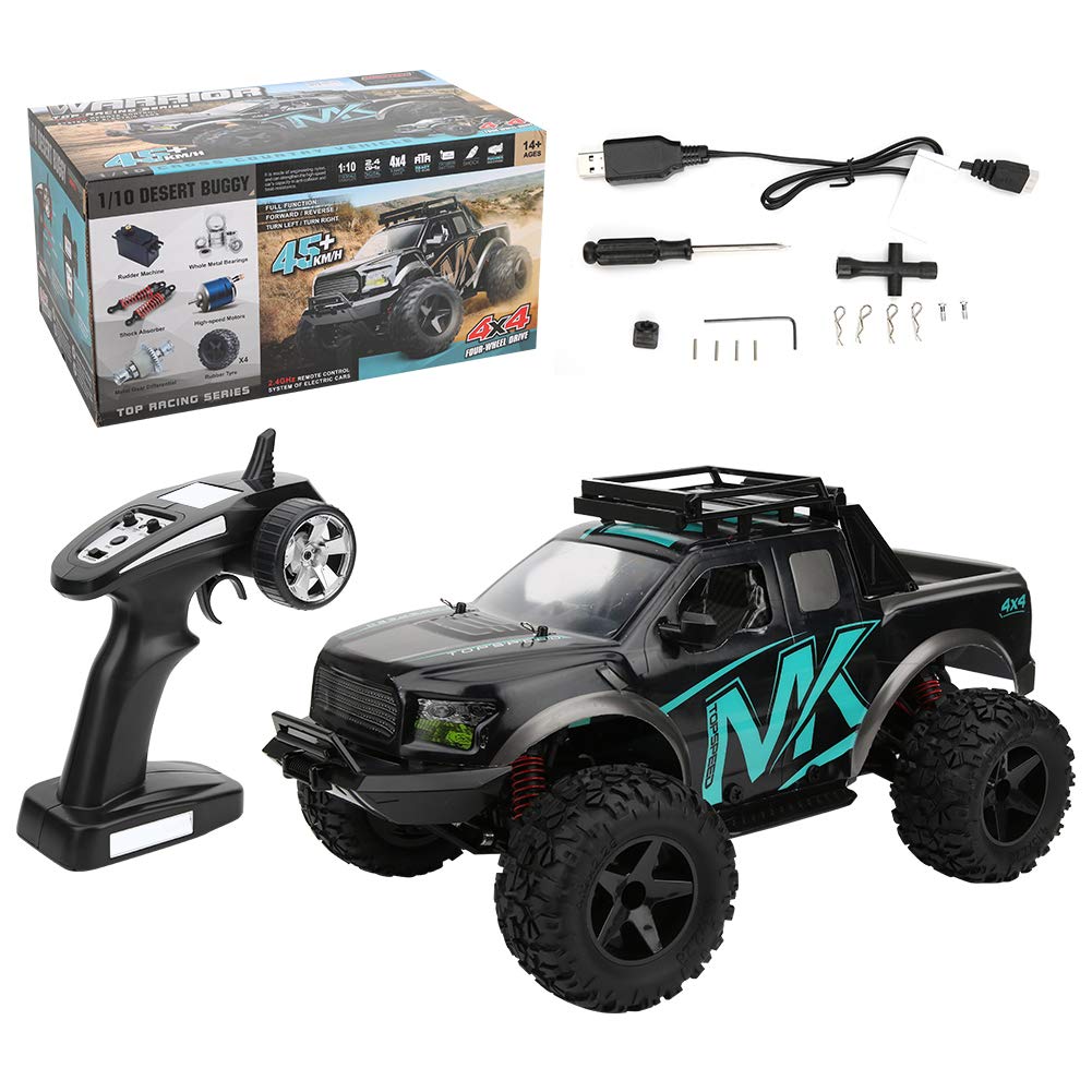 1/10 Scale 2.4G Remote Control Car Toy - IPX4 Waterproof, High-Speed RC Drift Car with Rubber Tires for Kids | SUNGOOYUE BG1525 | Perfect for Indoor Racing, Outdoor Play & Backyard Drifting