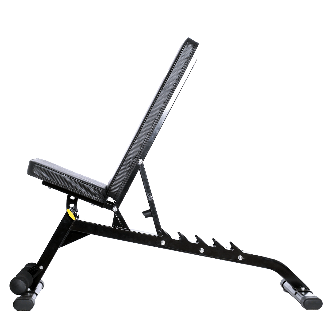 Force USA SP3 FID Adjustable Weight Bench for Home Gym - Perfect for Strength Training, Dumbbell Workouts & Full-Body Exercises